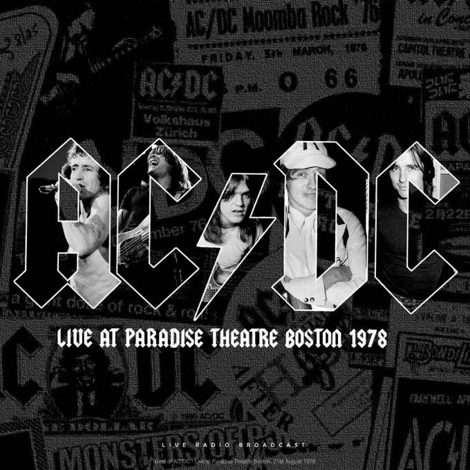 AC/DC - Best of Live at Paradise Theatre Boston 1978 - LP