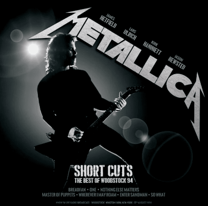 Metallica - Short Cuts The Best Of Woodstock 94 (Special Edition Yellow Coloured)